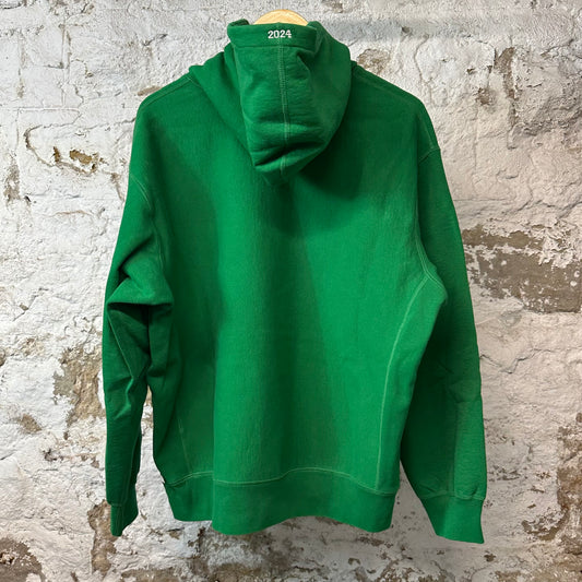 Supreme Green Box Logo Hoodie Green Sz M
