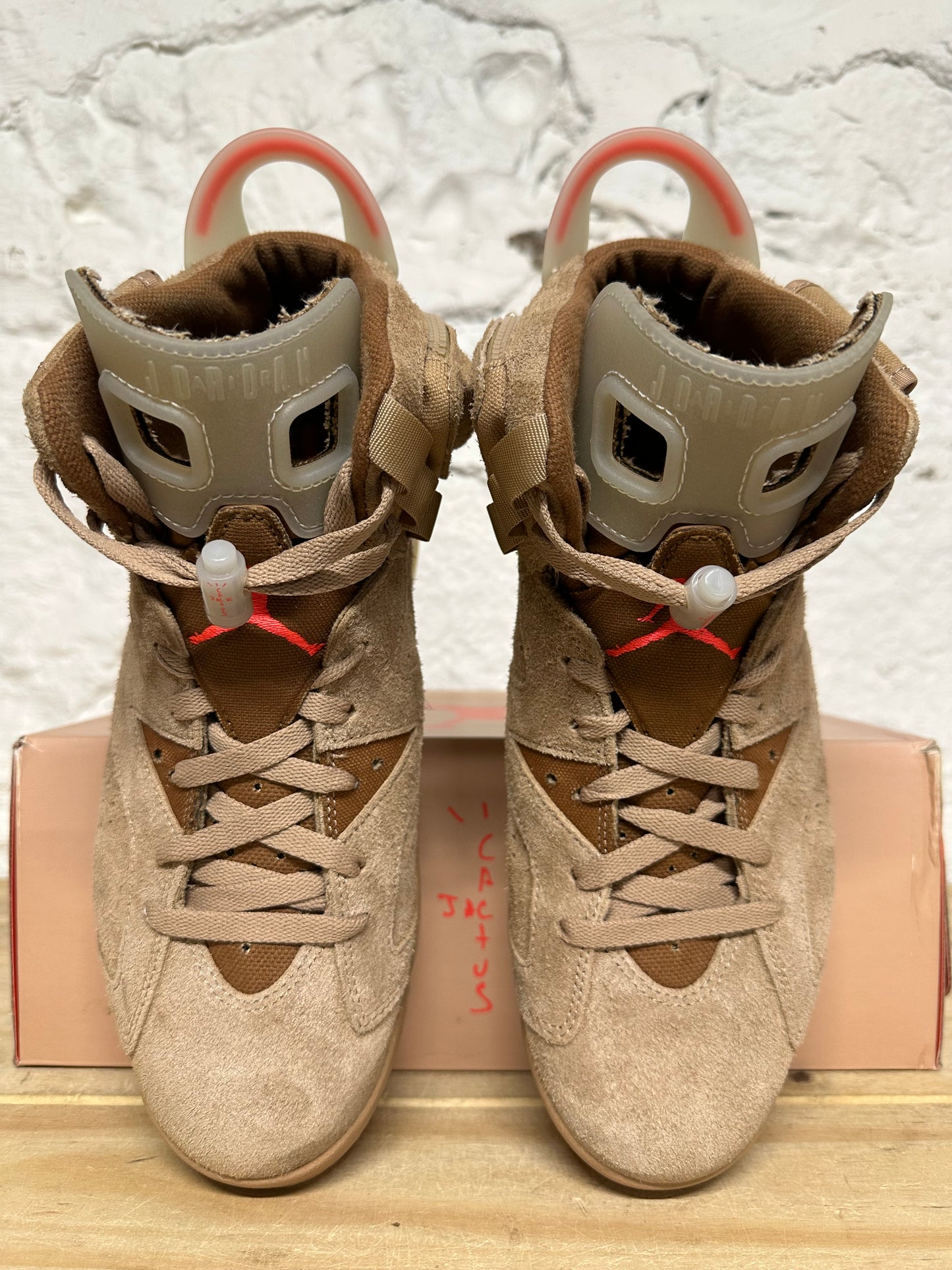 Air Jordan 6 Travis Scott British Khaki Sz 10.5