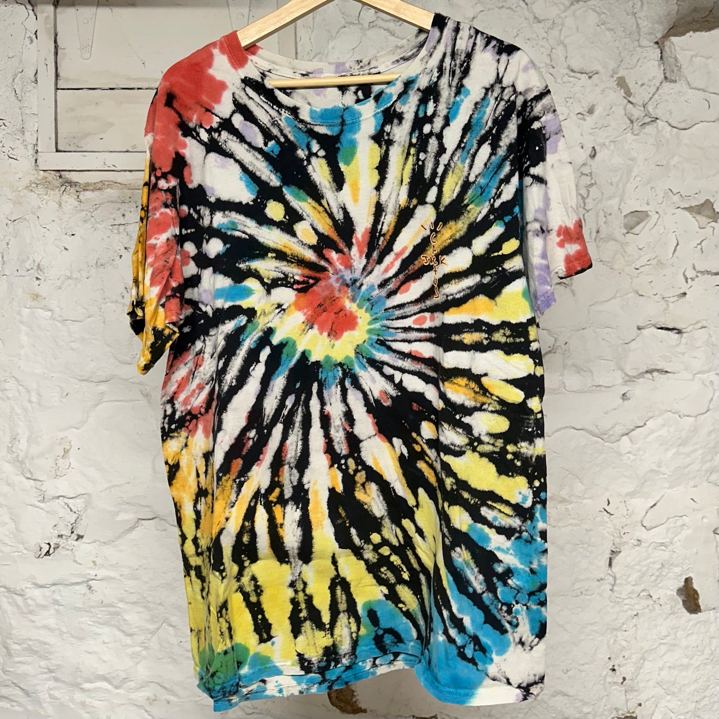 Travis Scott Highest In The Room Tie Dye T-Shirt Sz L