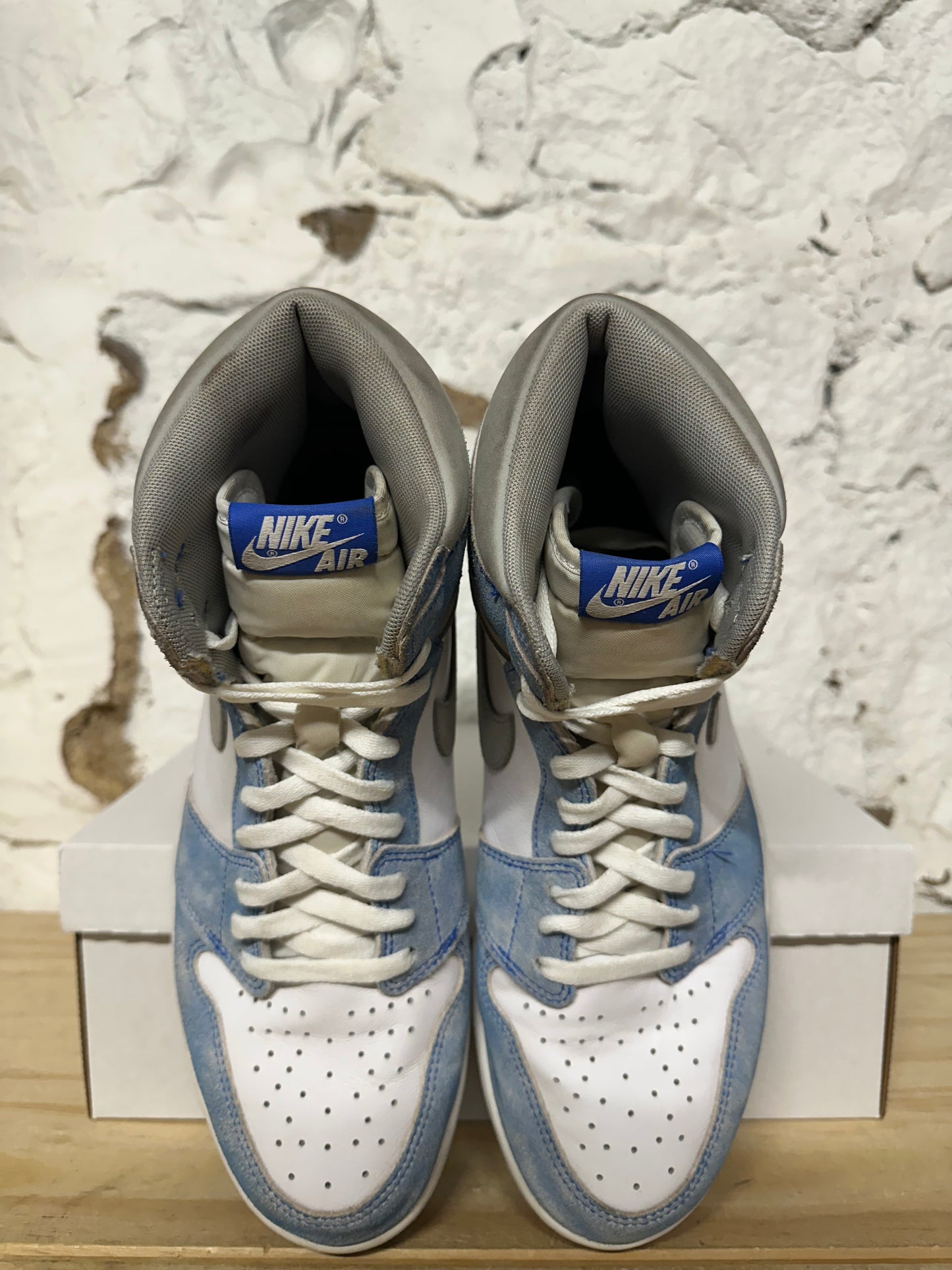 Air Jordan 1 High Hyper Royal Smoke Grey Sz 13