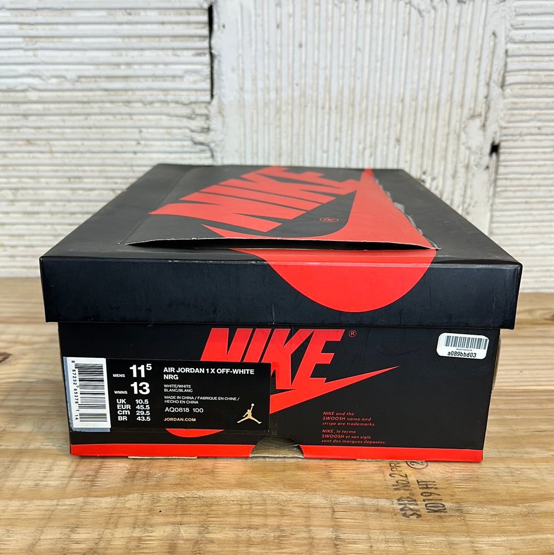 Air Jordan 1 High Off White Euro Exclusive Sz 11.5