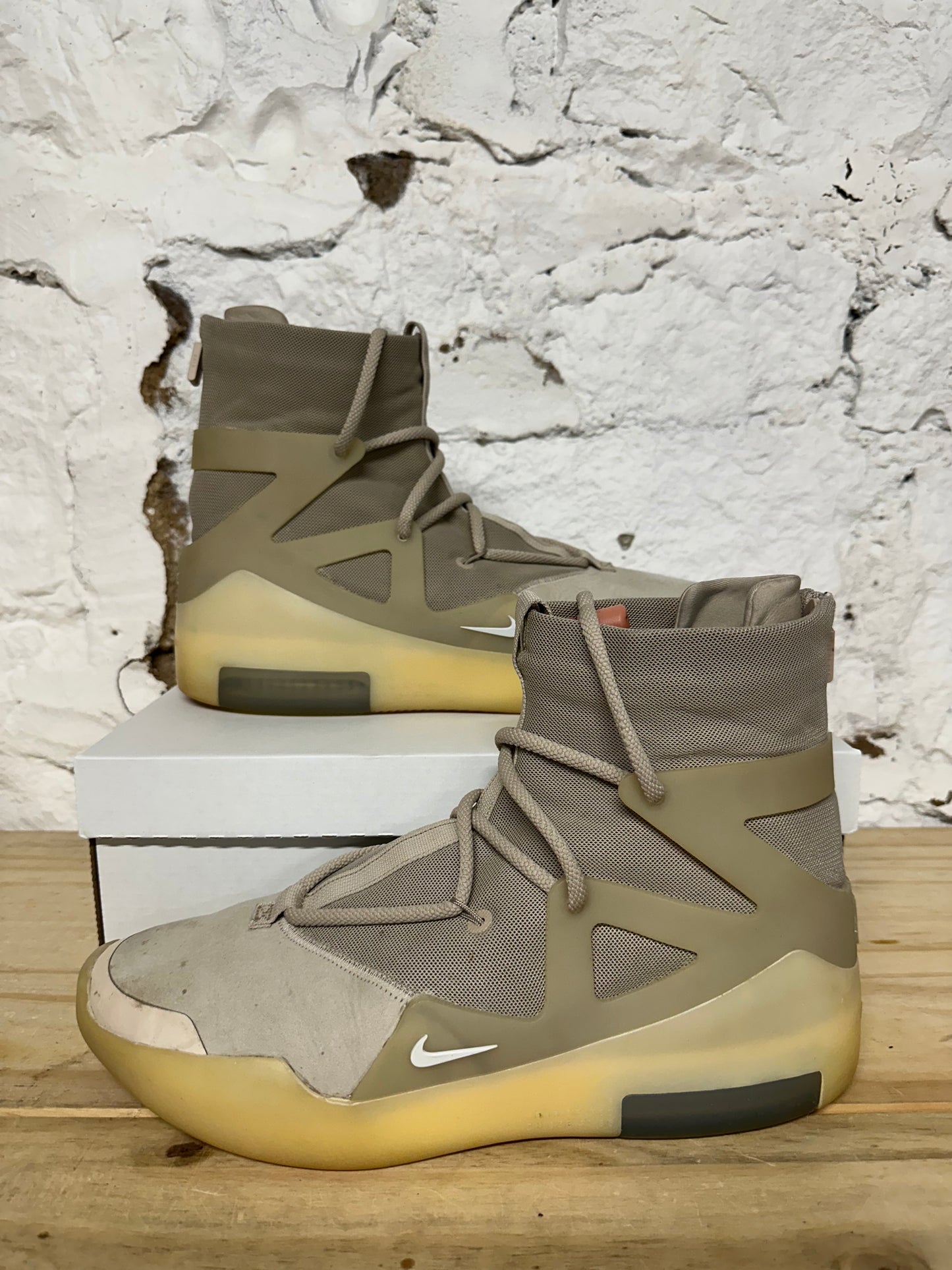 Nike Fear of God 1 Oatmeal Sz 12