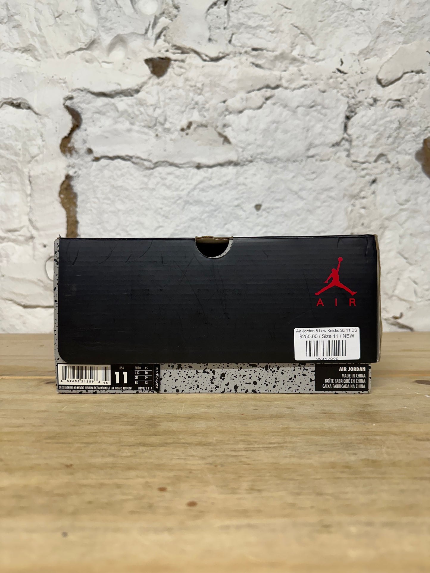 Air Jordan 5 Low Knicks Sz 11 DS