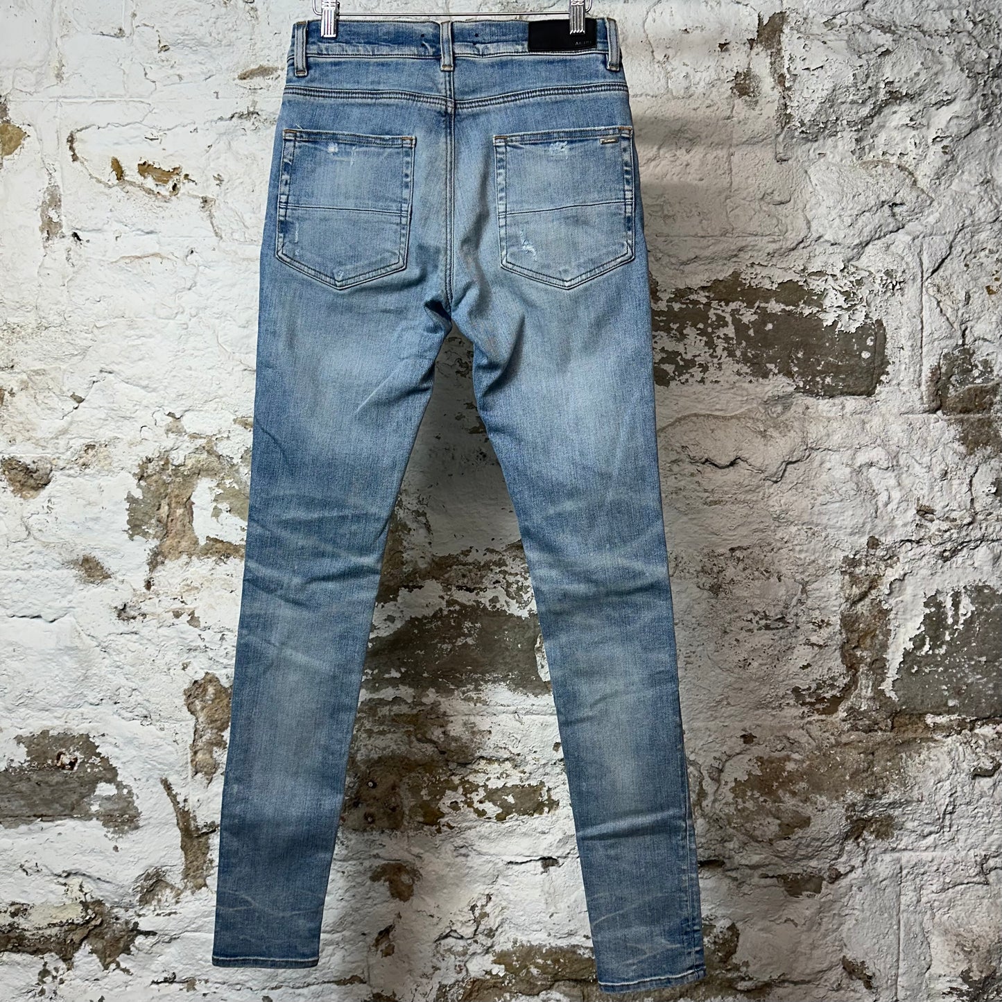 Amiri Plain Blue Denim Jeans Sz 29
