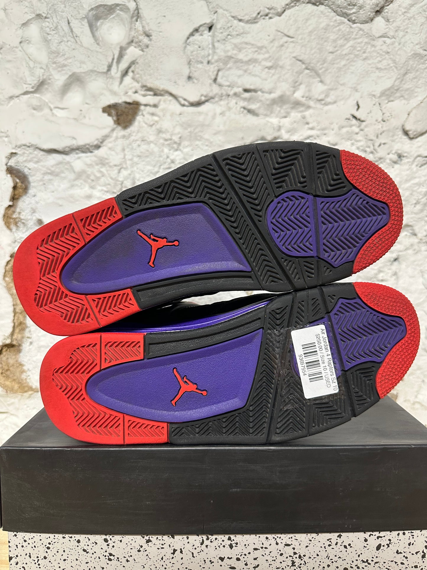 Air Jordan 4 Raptors Sz 10