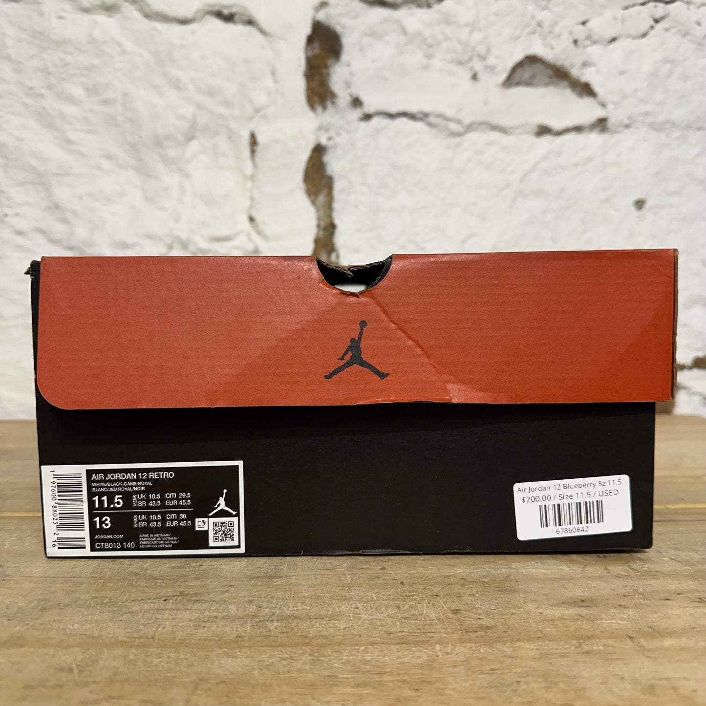 Air Jordan 12 Blueberry Sz 11.5