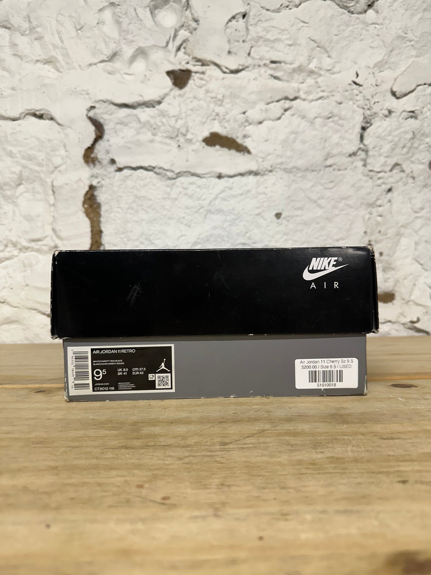 Air Jordan 11 High Cherry Sz 9.5