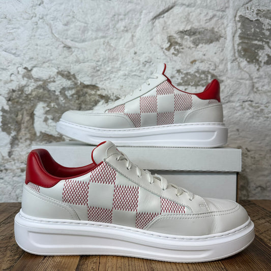 Louis Vuitton Beverly Hill Red White Sneaker Sz 12 (10.5LV)