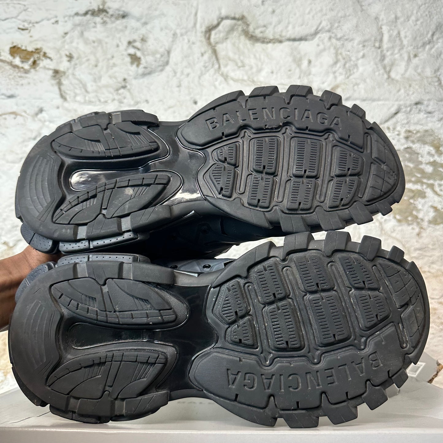 Balenciaga Track Runner Triple Black Sneaker Sz 12 (45)