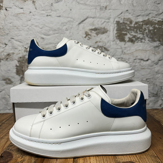 Alexander Mcqueen Blue Tab White Sneaker Sz 11 (44)