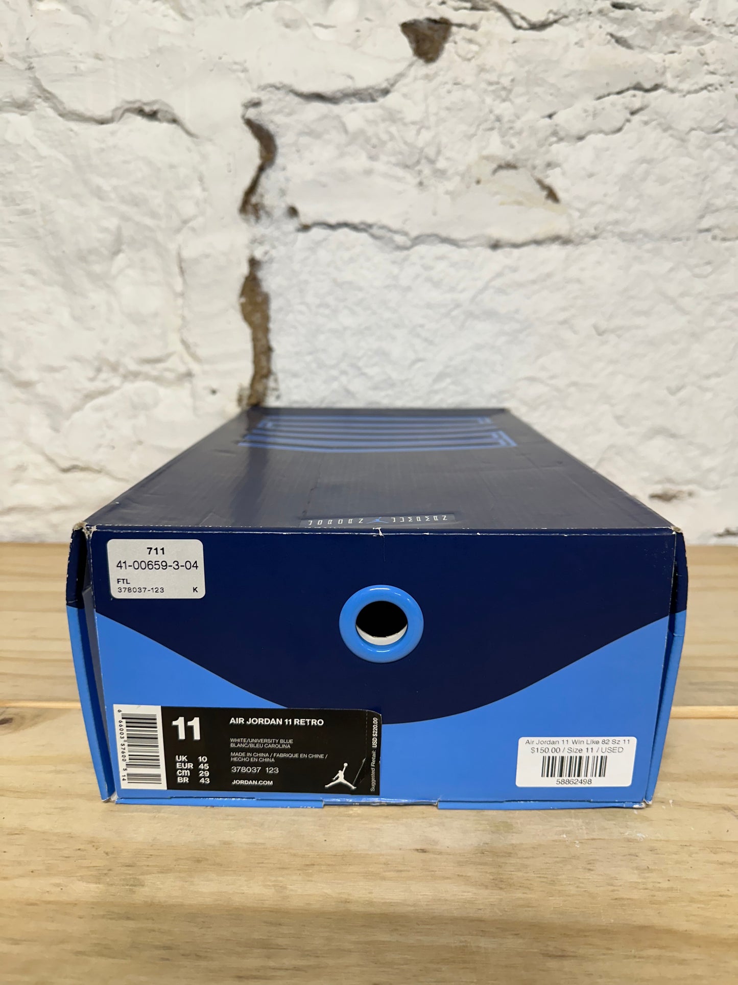 Air Jordan 11 High Win Like 82 Sz 11