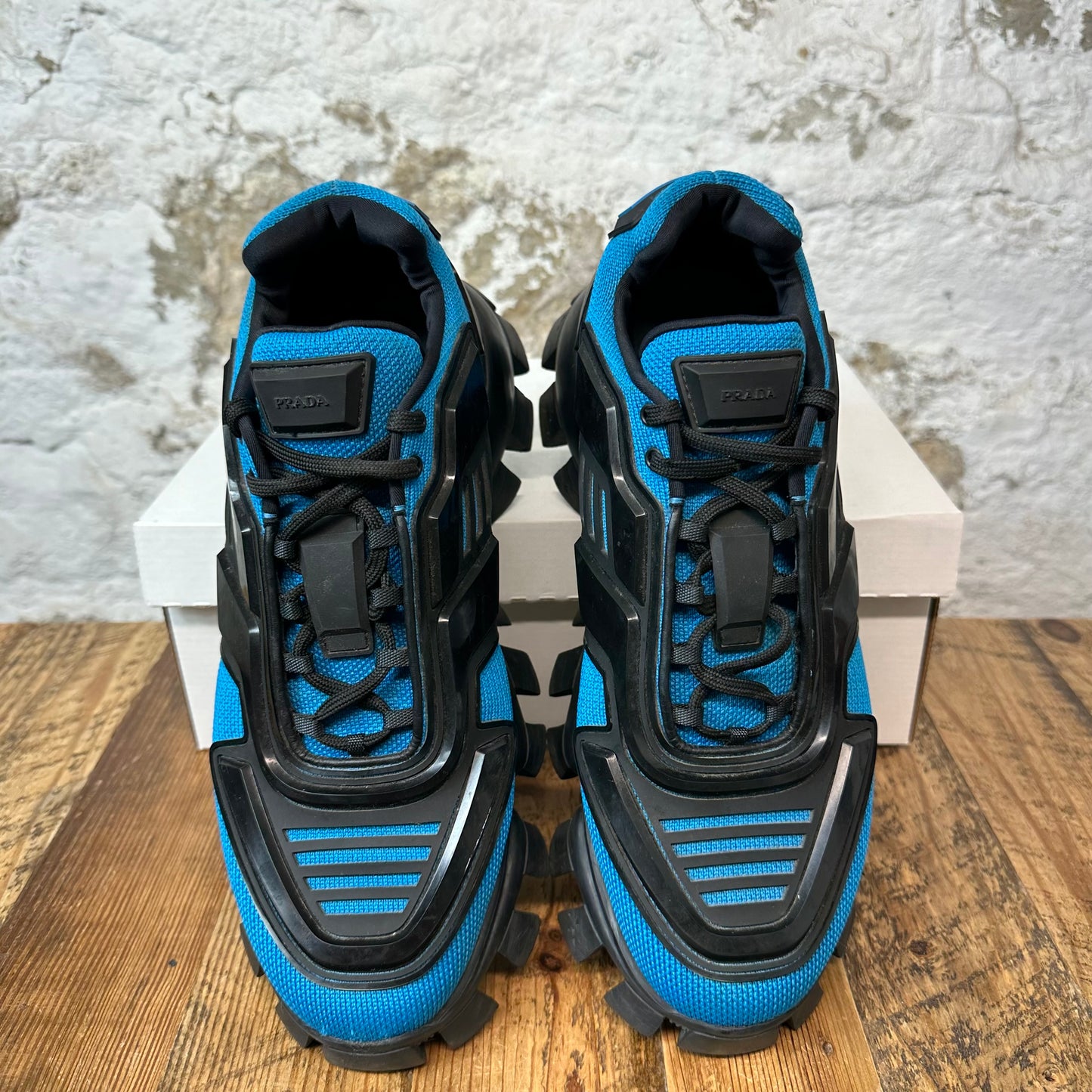Prada Cloudbust Thunder Blue Black Sz 9 No Box