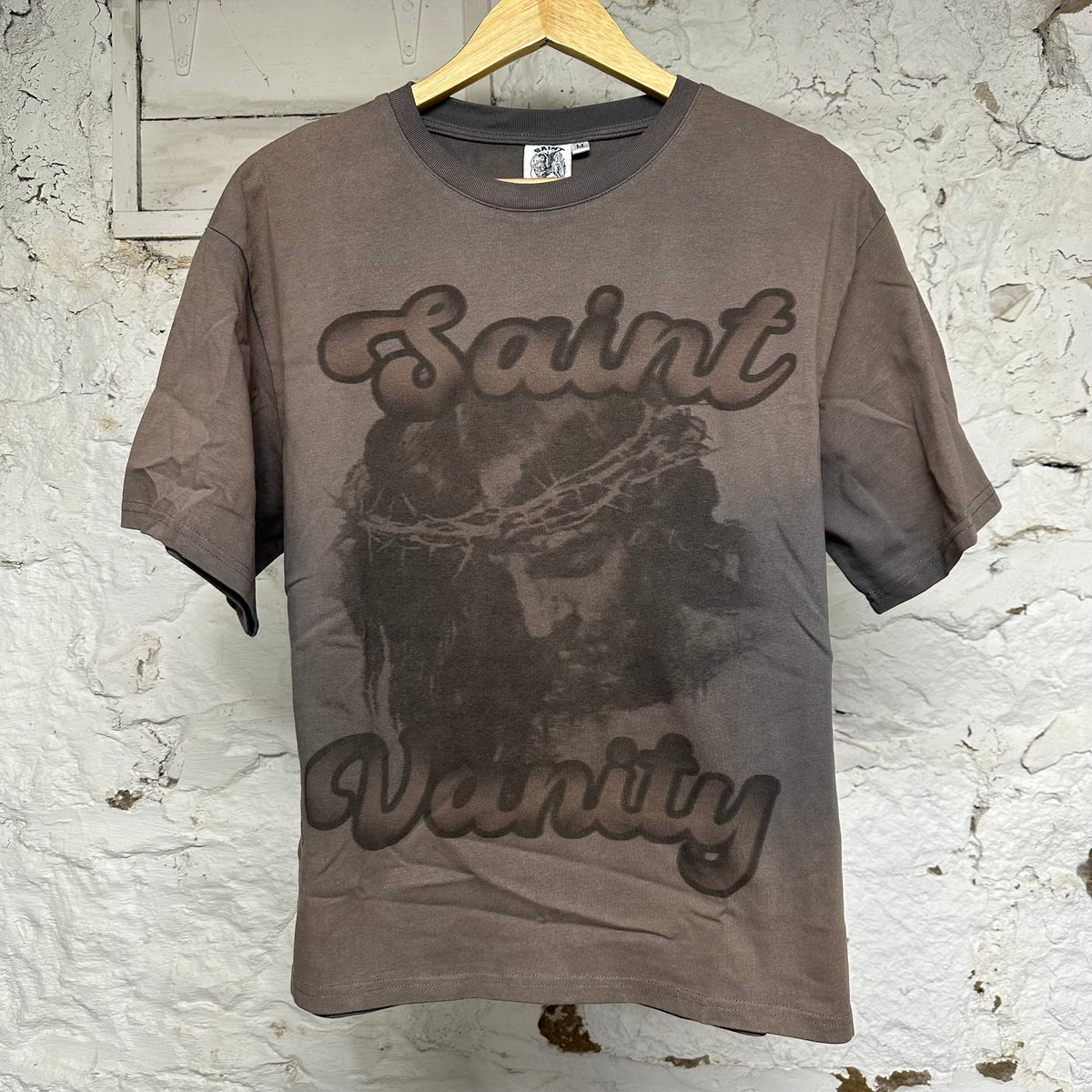 Saint Vanity Stable Grey T-Shirt Sz M