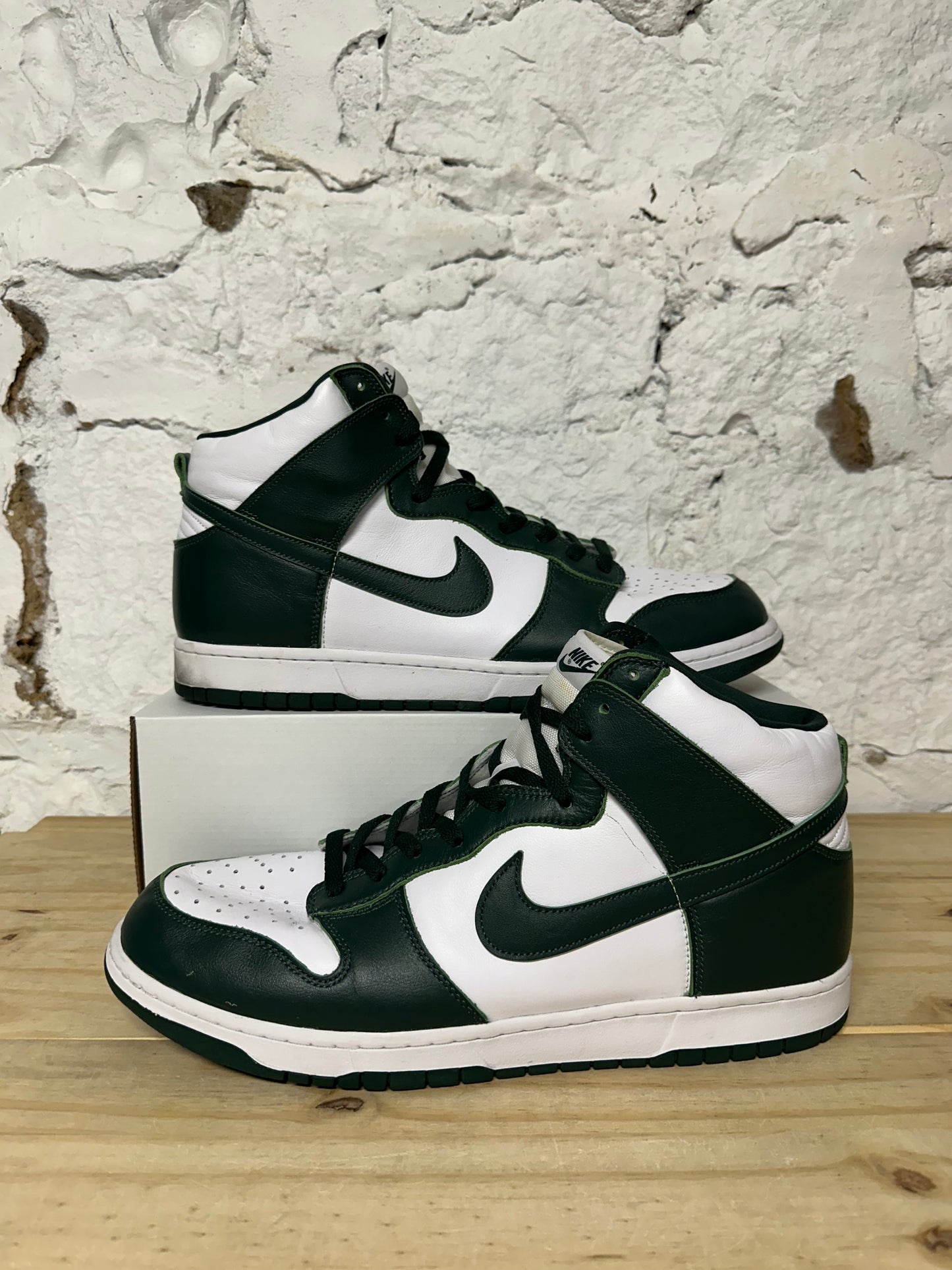 Nike Dunk High Spartan Green Sz 15