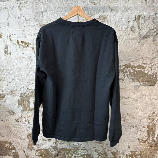 Rhude Side Spellout Black L/s