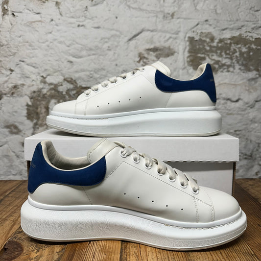 Alexander Mcqueen Blue Tab White Sneaker Sz 11 (44)