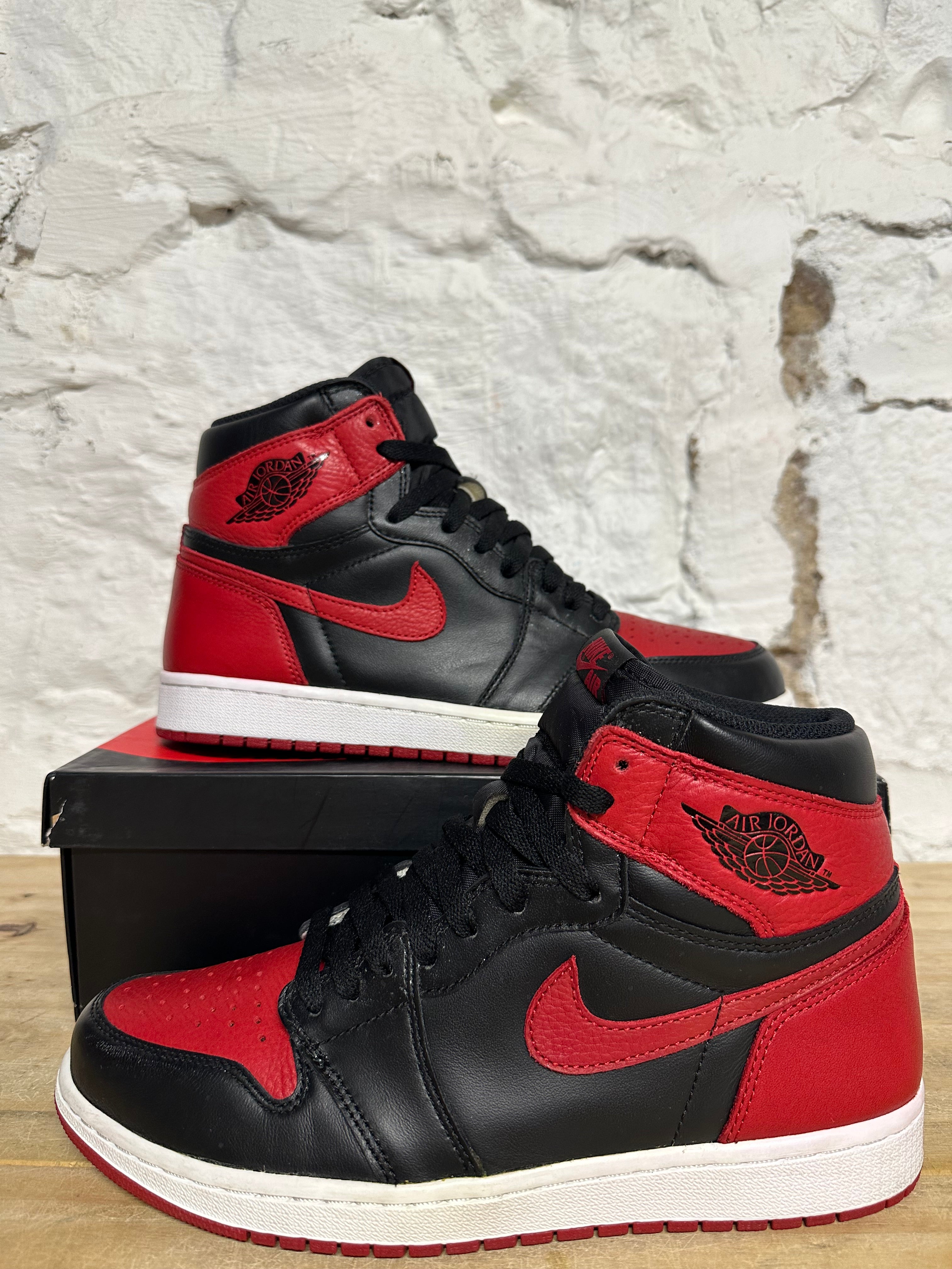 Air Jordan 1 High Bred Banned Sz 9.5