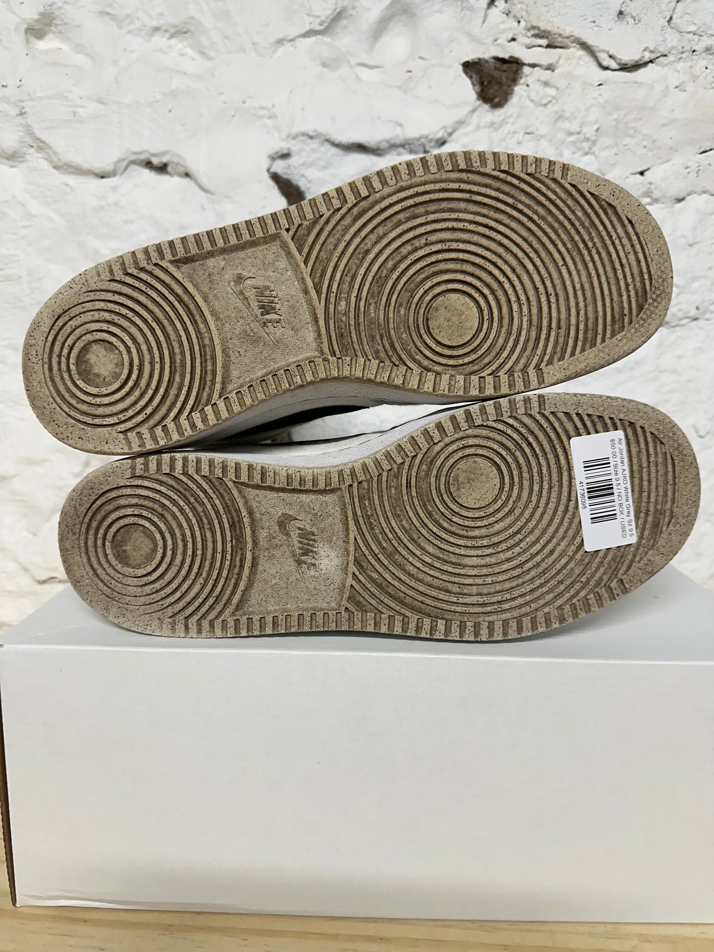 Air Jordan AJKO White Grey Sz 9.5