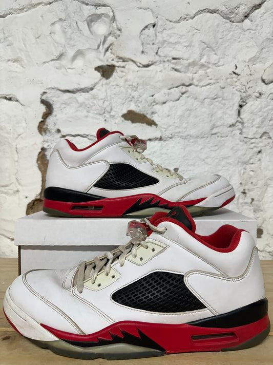 Air Jordan 5 Low Fire Red Sz 13