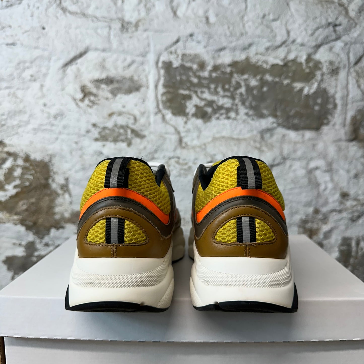 Dior B22 Brown Orange White Sneaker Sz 6.5 (39)