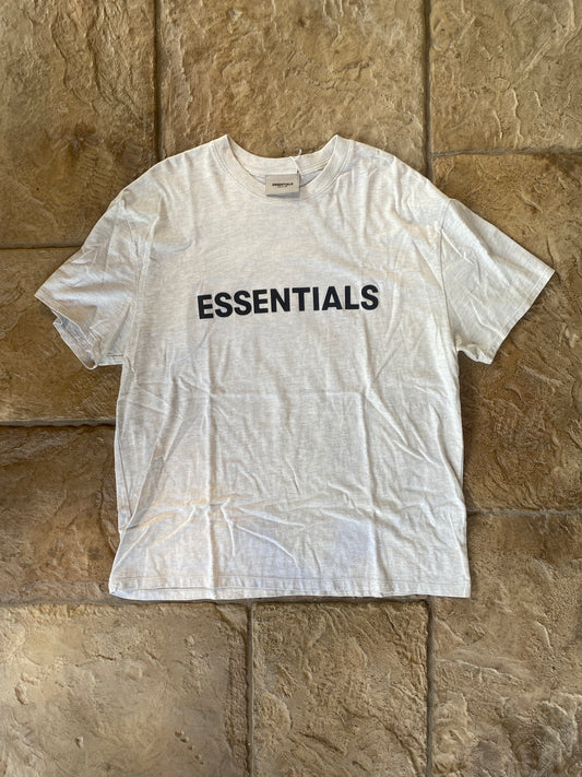 Fear of God Essentials Oatmeal T-Shirt Sz M