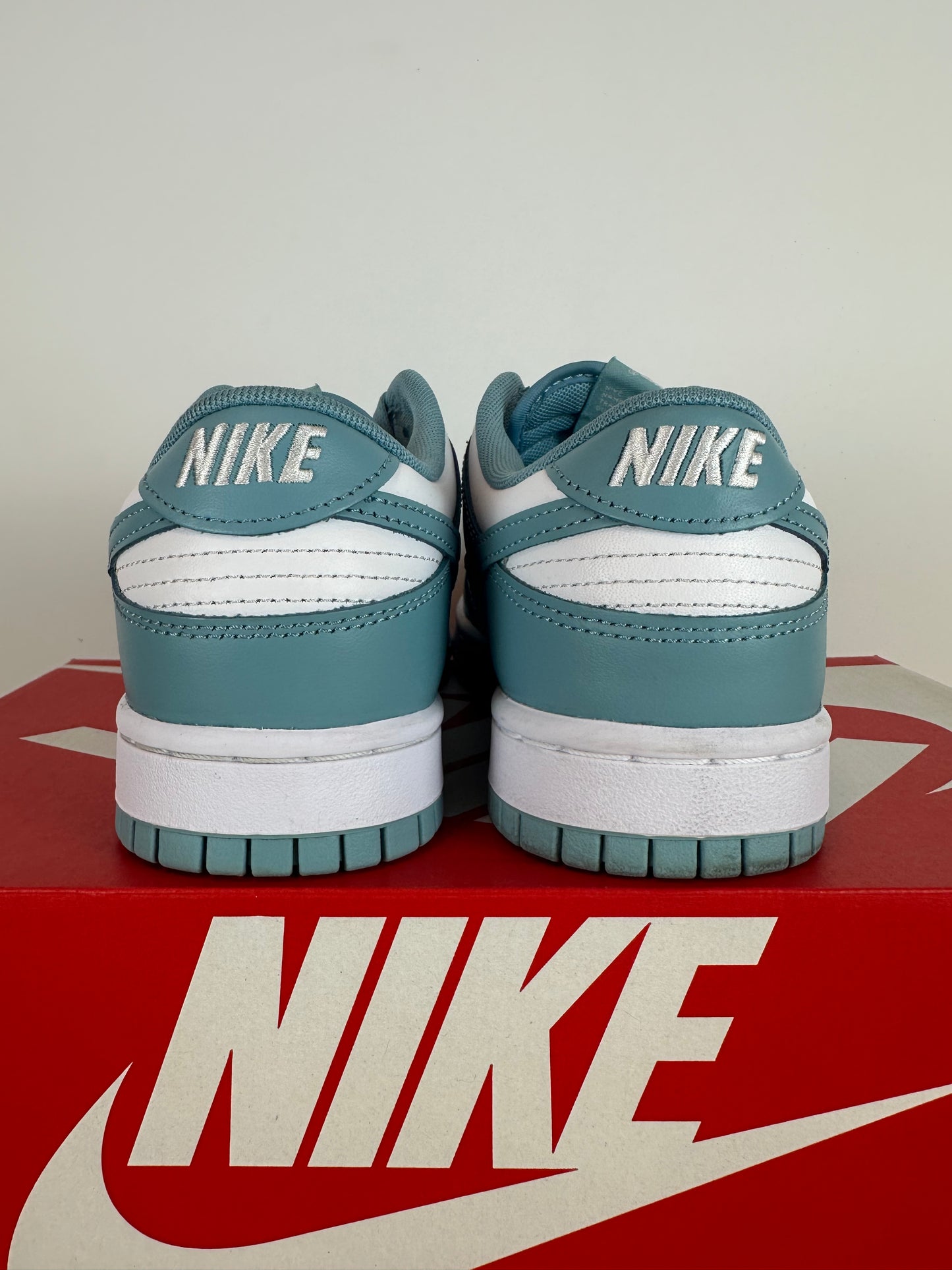 Nike Dunk Low Denim Turquiose Sz 7.5