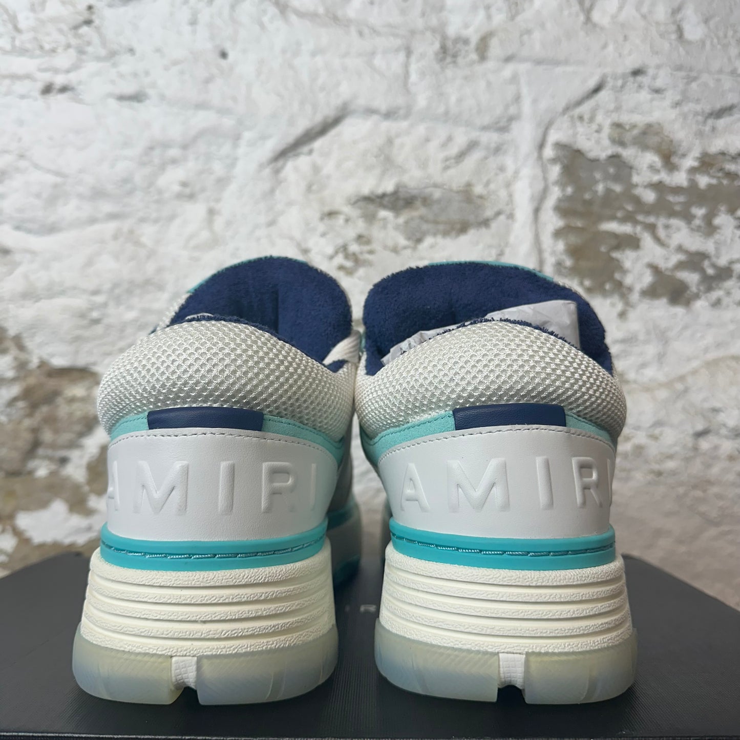 Amiri MA-1 White Teal Sneaker