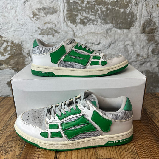 Amiri Green Skeleton Grey Cream Sneaker Sz 9 (42)