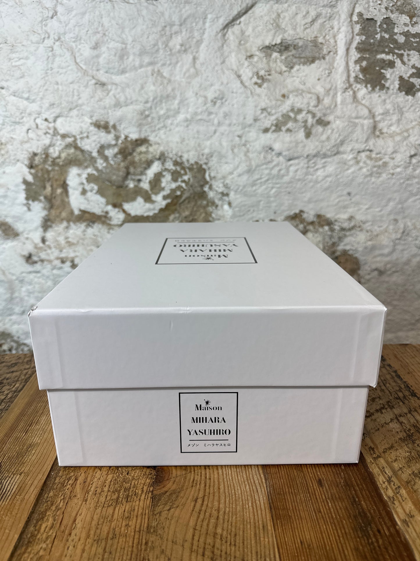 Maison Mihara Blakey Black Cream Sneaker Sz 7 (40) D$