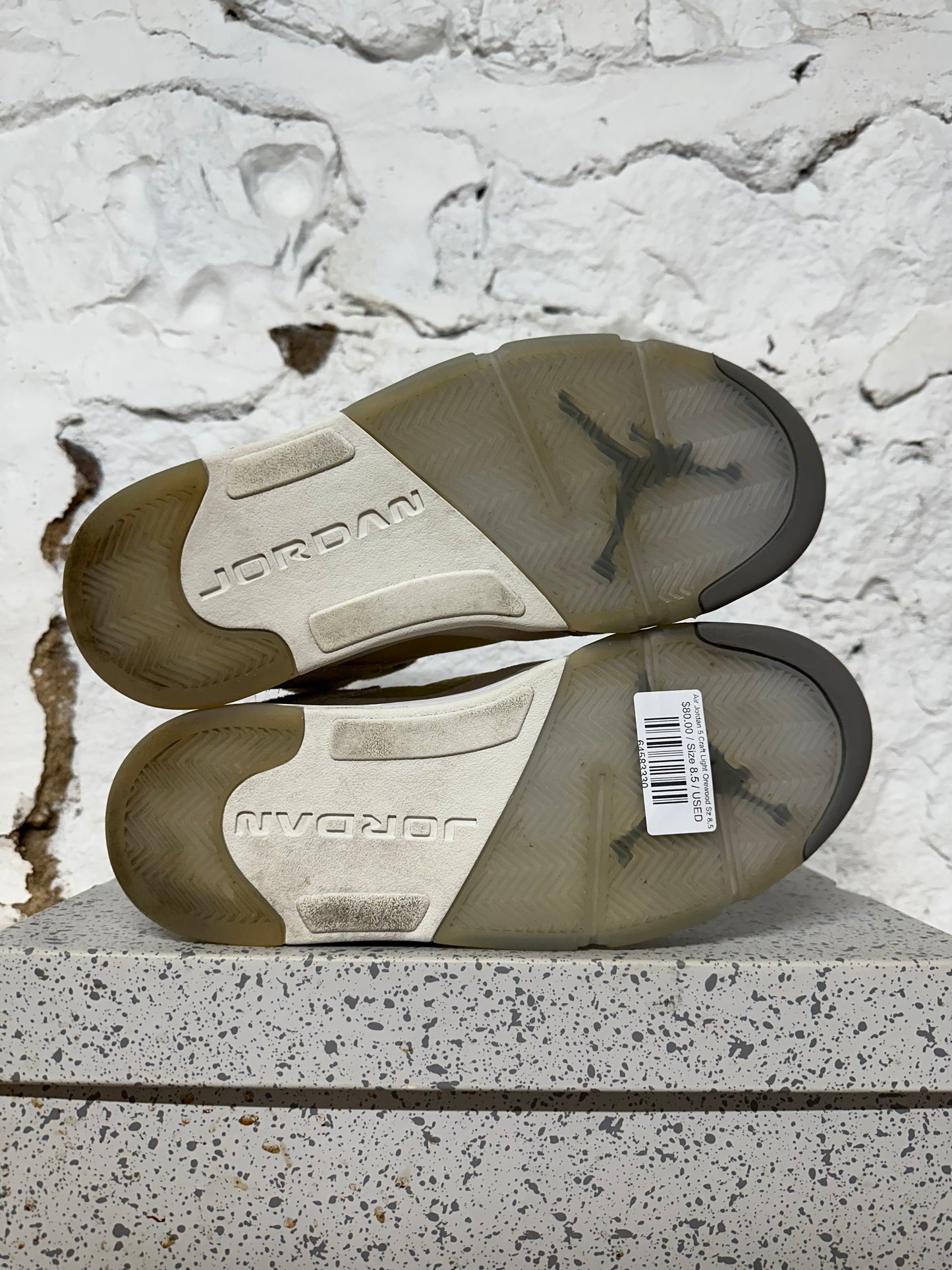 Air Jordan 5 Craft Light Orewood Brown Sz 8.5