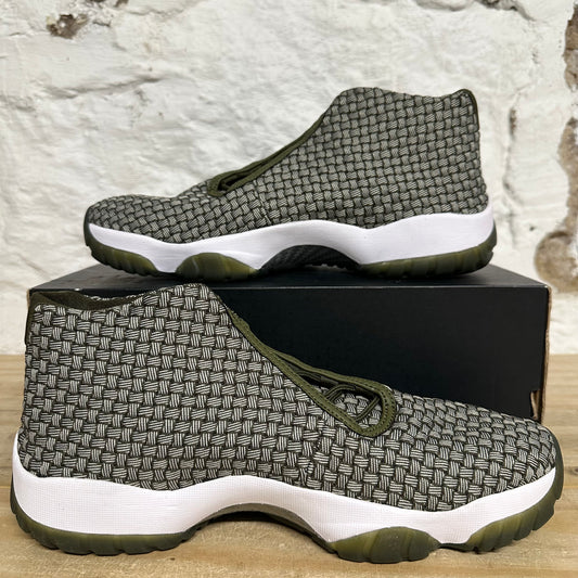 Air Jordan Future Olive Canvas Sz 10.5 DS