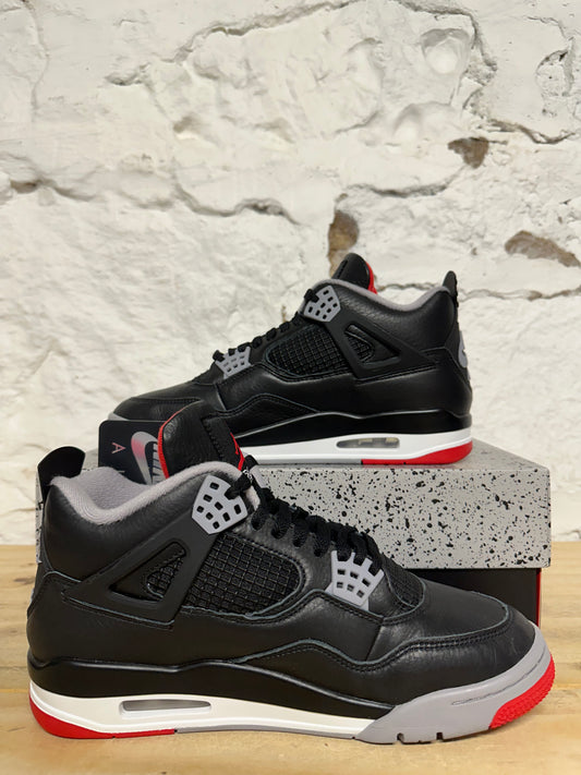 Air Jordan 4 Bred Reimagined Sz 9