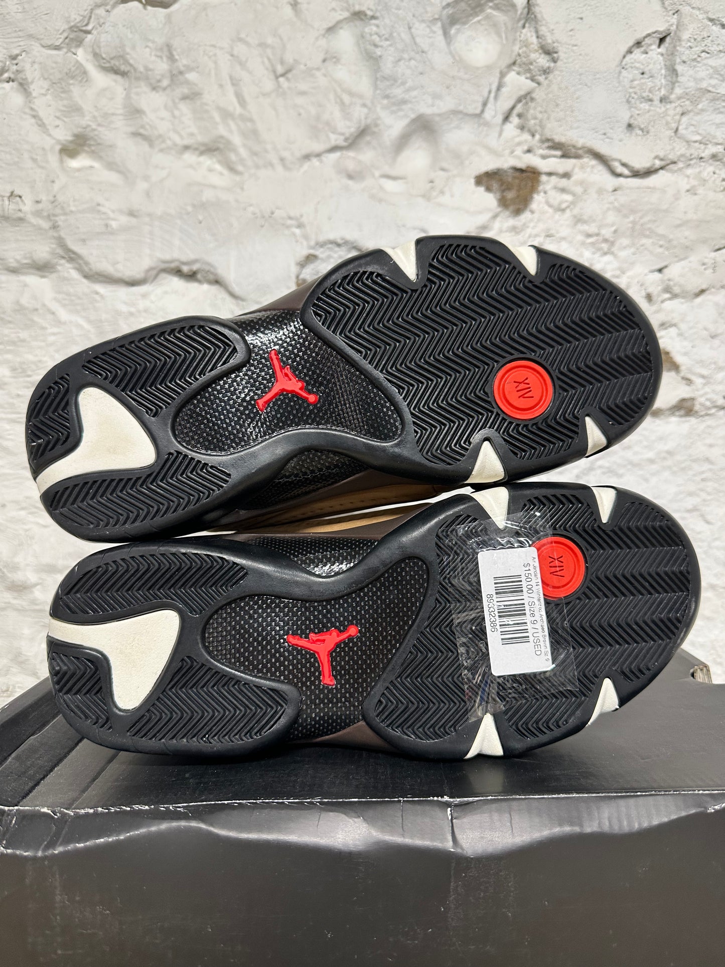 Air Jordan 14 Winterized Archaeo Brown Sz 9