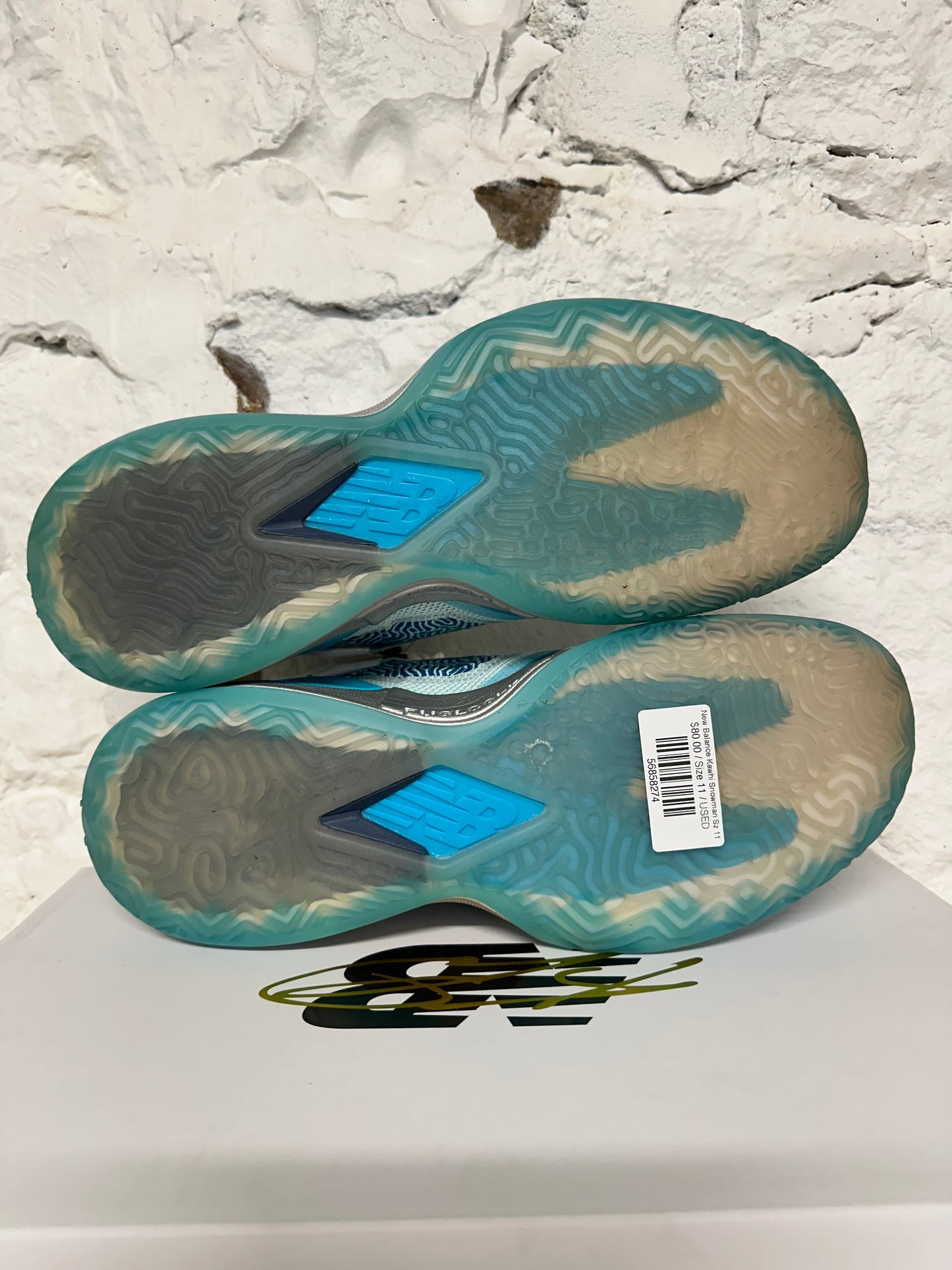 New Balance Kawhi Snowman Sz 11