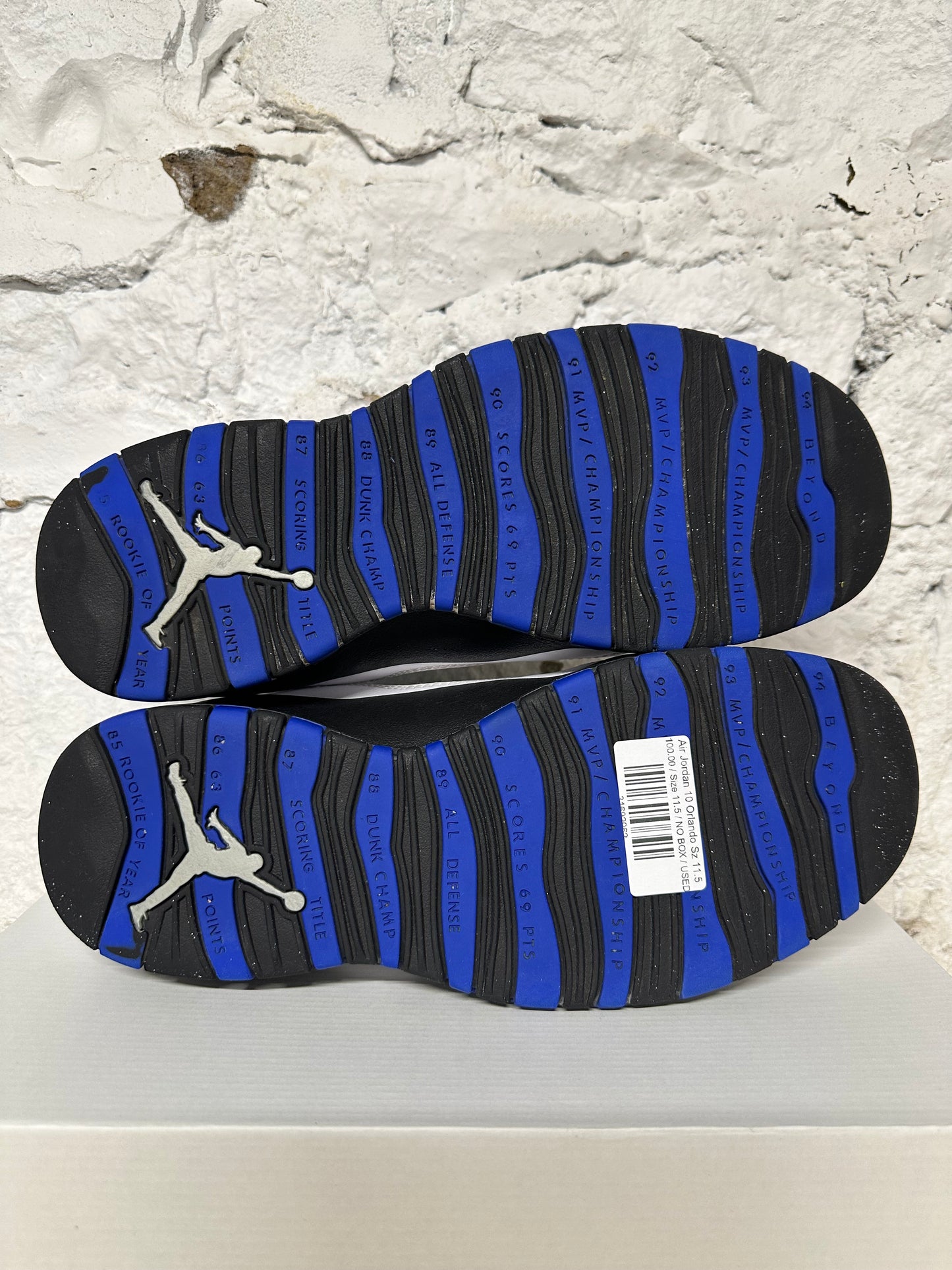 Air Jordan 10 Orlando Sz 11.5