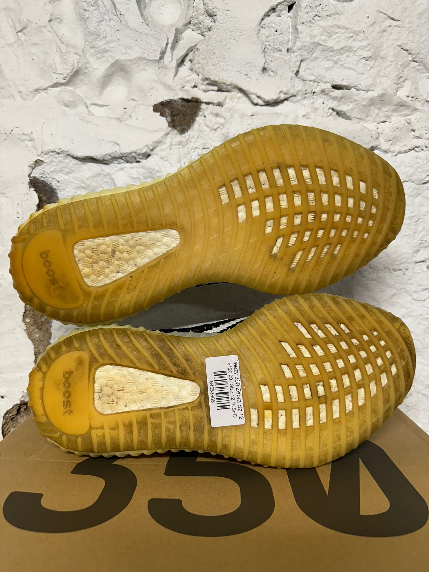 Yeezy 350 V2 Zebra Sz 12