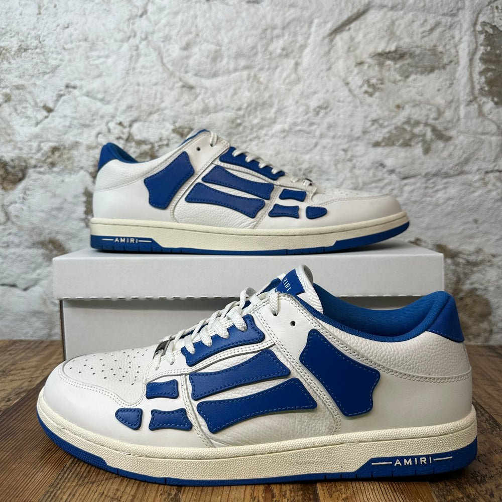 Amiri Blue Skeleton White Sneaker Sz 15 (48) No Box