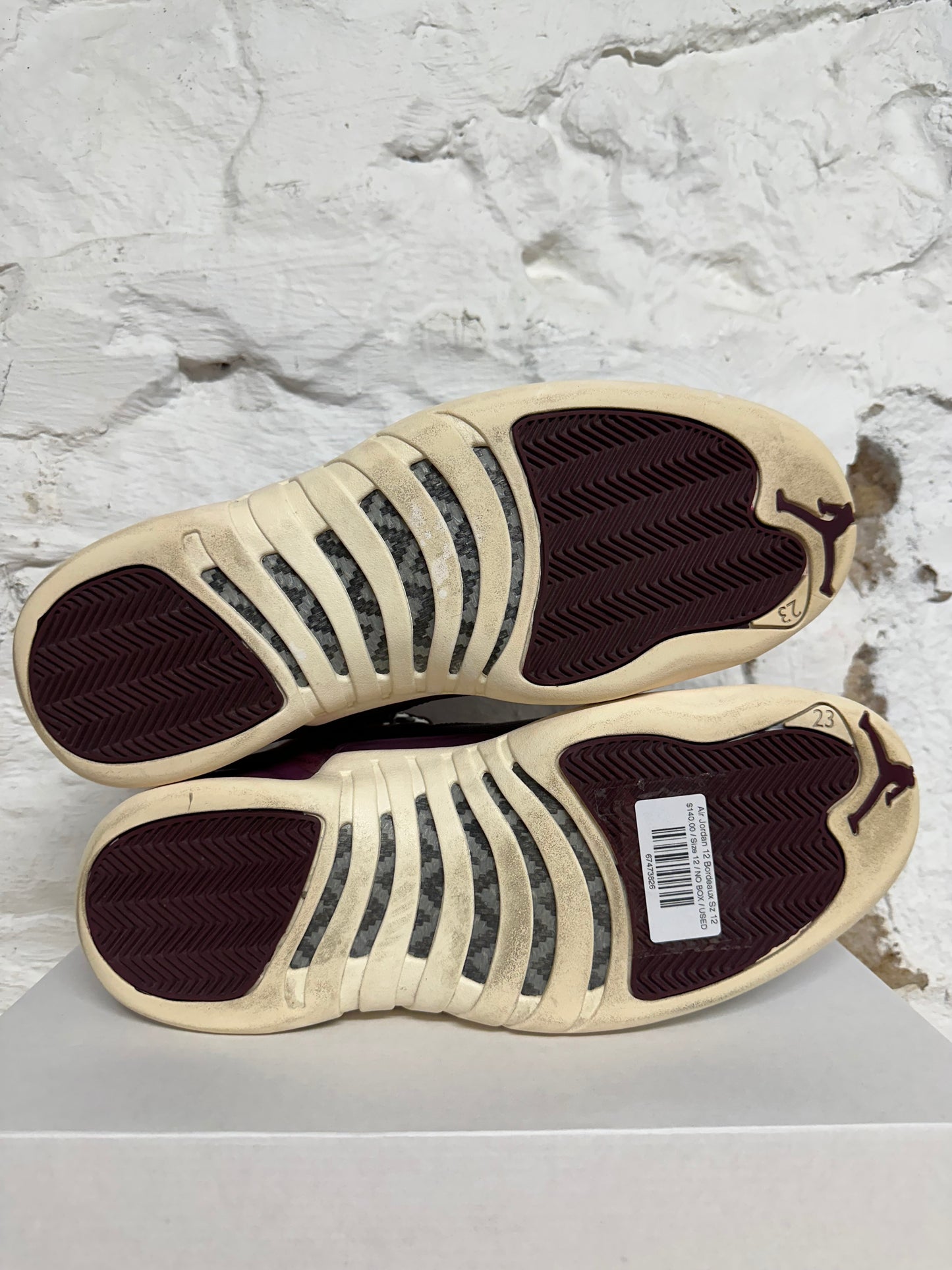 Air Jordan 12 Bordeaux Sz 12