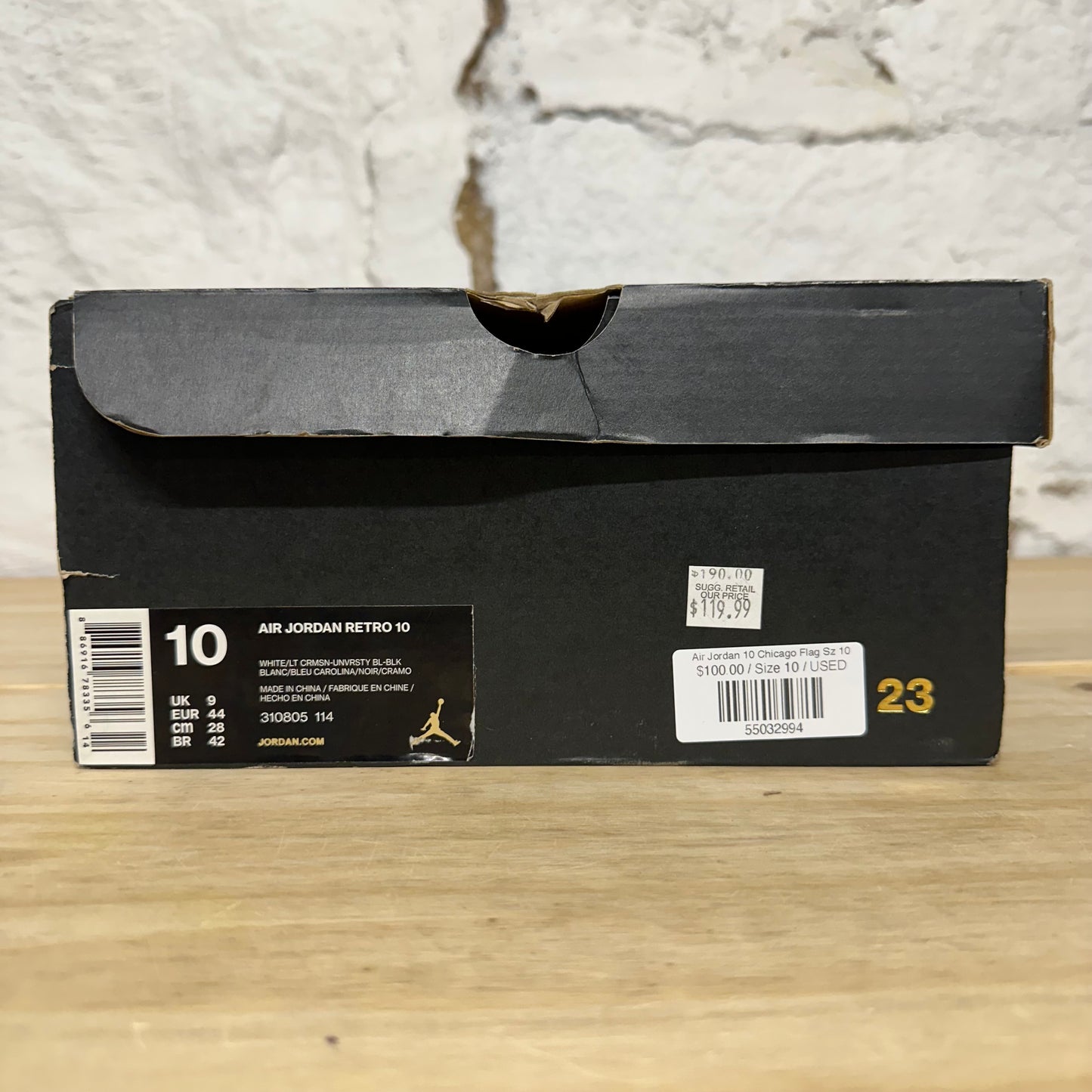 Air Jordan 10 Chicago Flag Sz 10