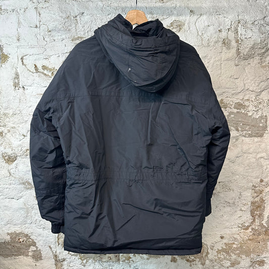 Supreme Taped Seam Down Parka Jacket Black Sz S