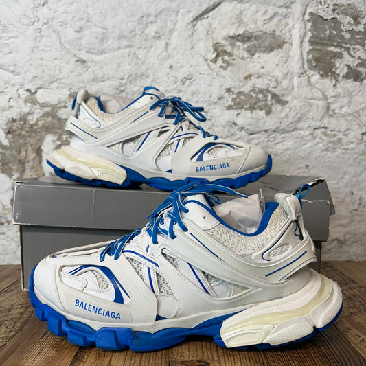 Balenciaga Track Runner White Blue Sneaker Sz 11 (44)