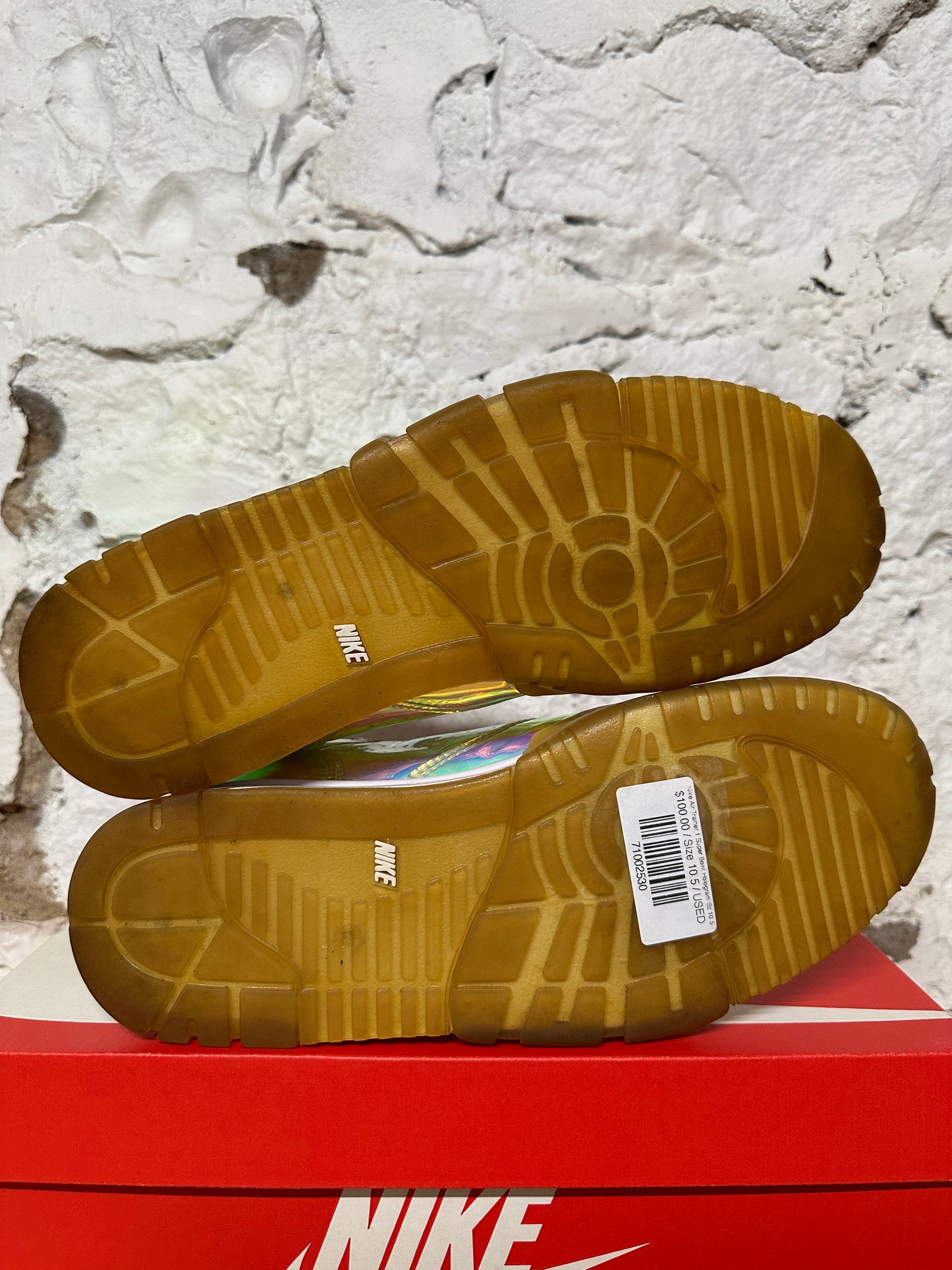 Nike Air Trainer 1 Super Bowl Hologram Sz 10.5