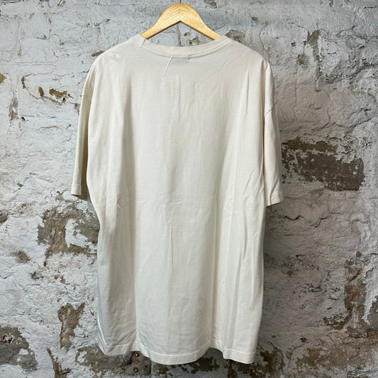 Rhude Tri Eagle T-shirt Cream Sz L