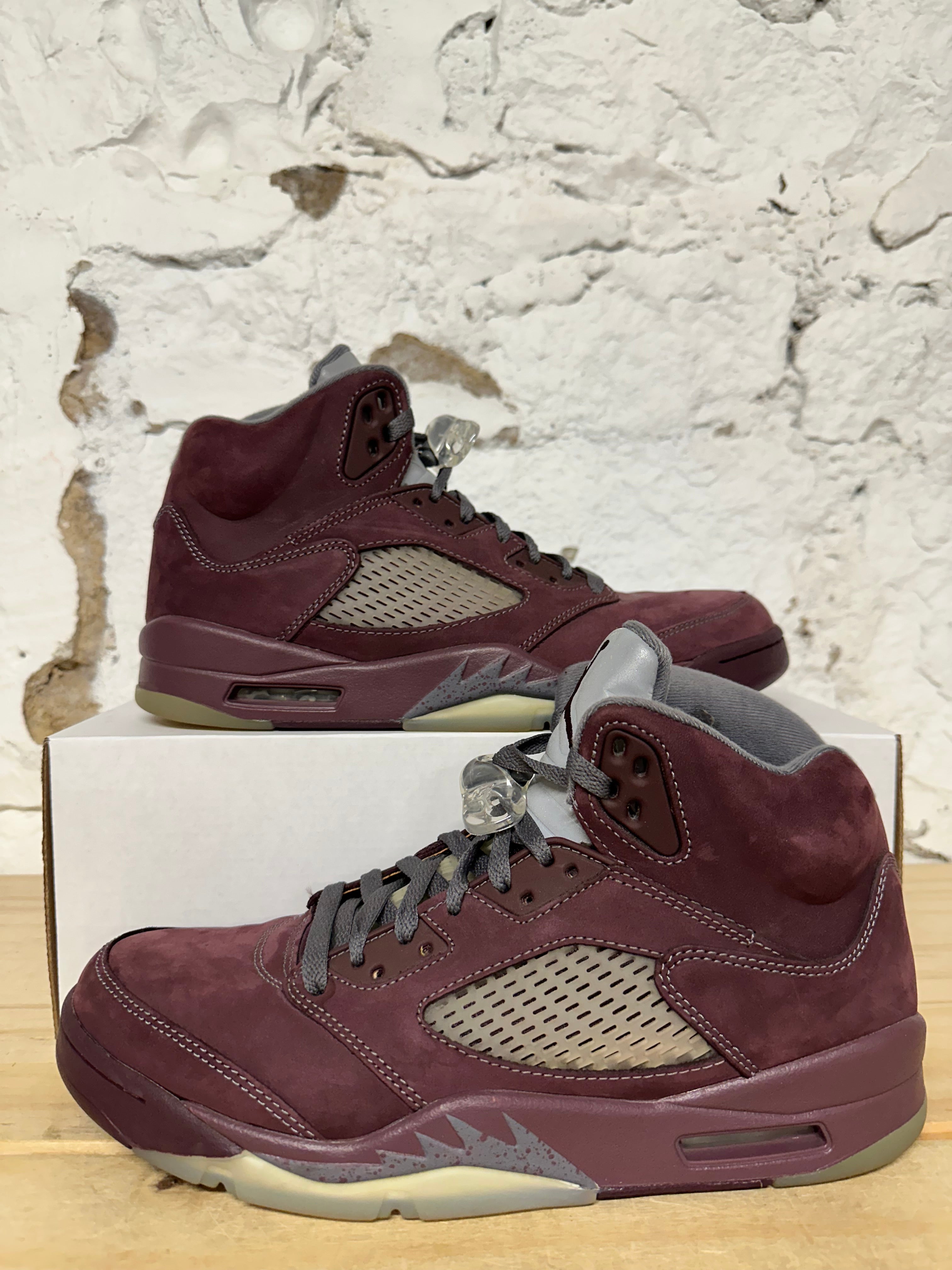 Air Jordan 5 Burgundy Sz 10.5