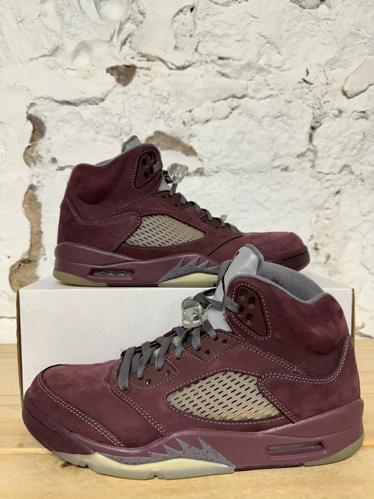 Air Jordan 5 Burgundy Sz 10.5