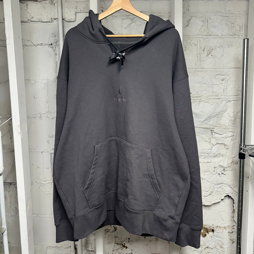 Jordan x A Ma Maniere Grey Hoodie Sz XXL DS