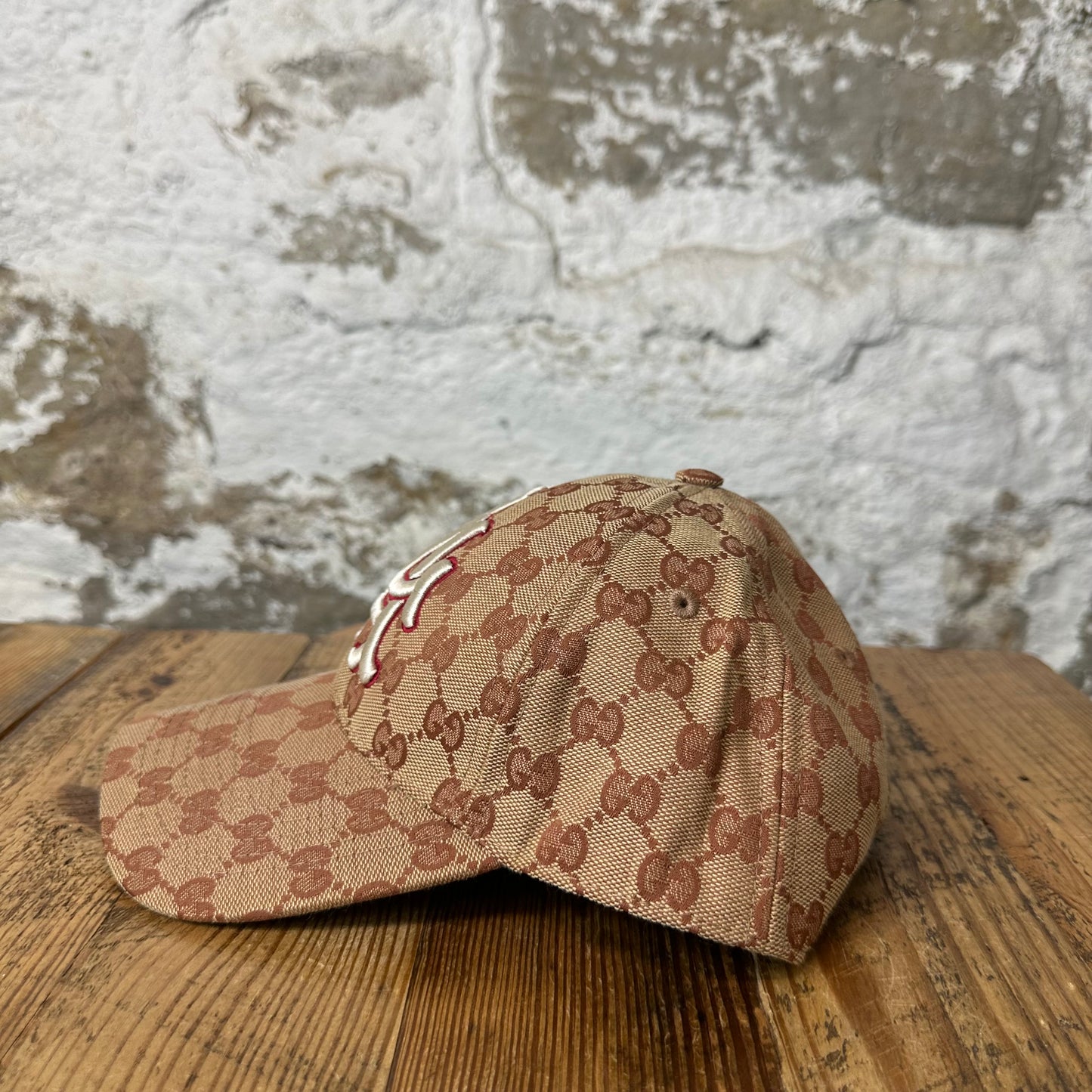 Gucci MLB GG Monogram LA Hat Sz M