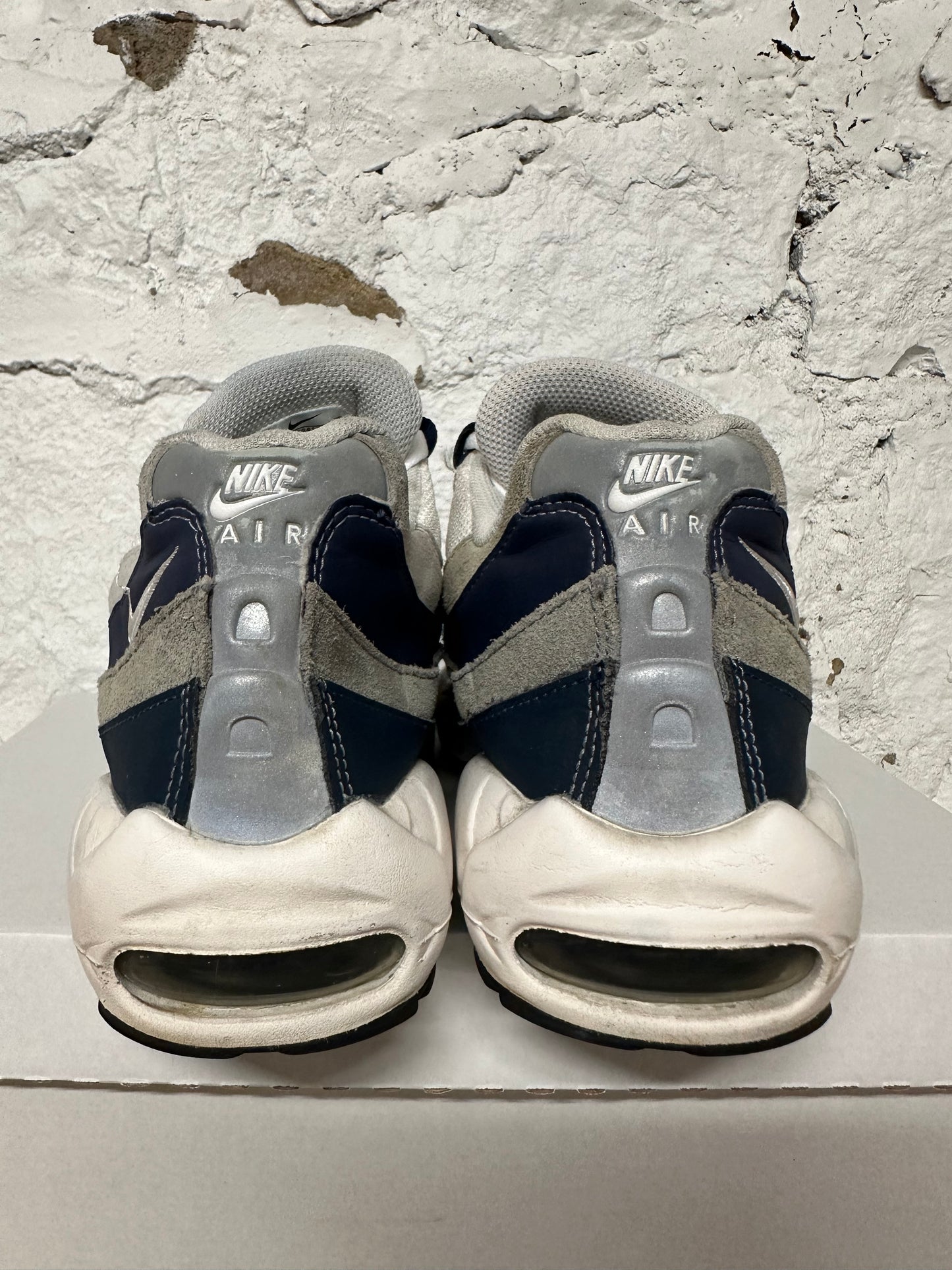 Nike Air Max 95 Navy Grey White Sz 10