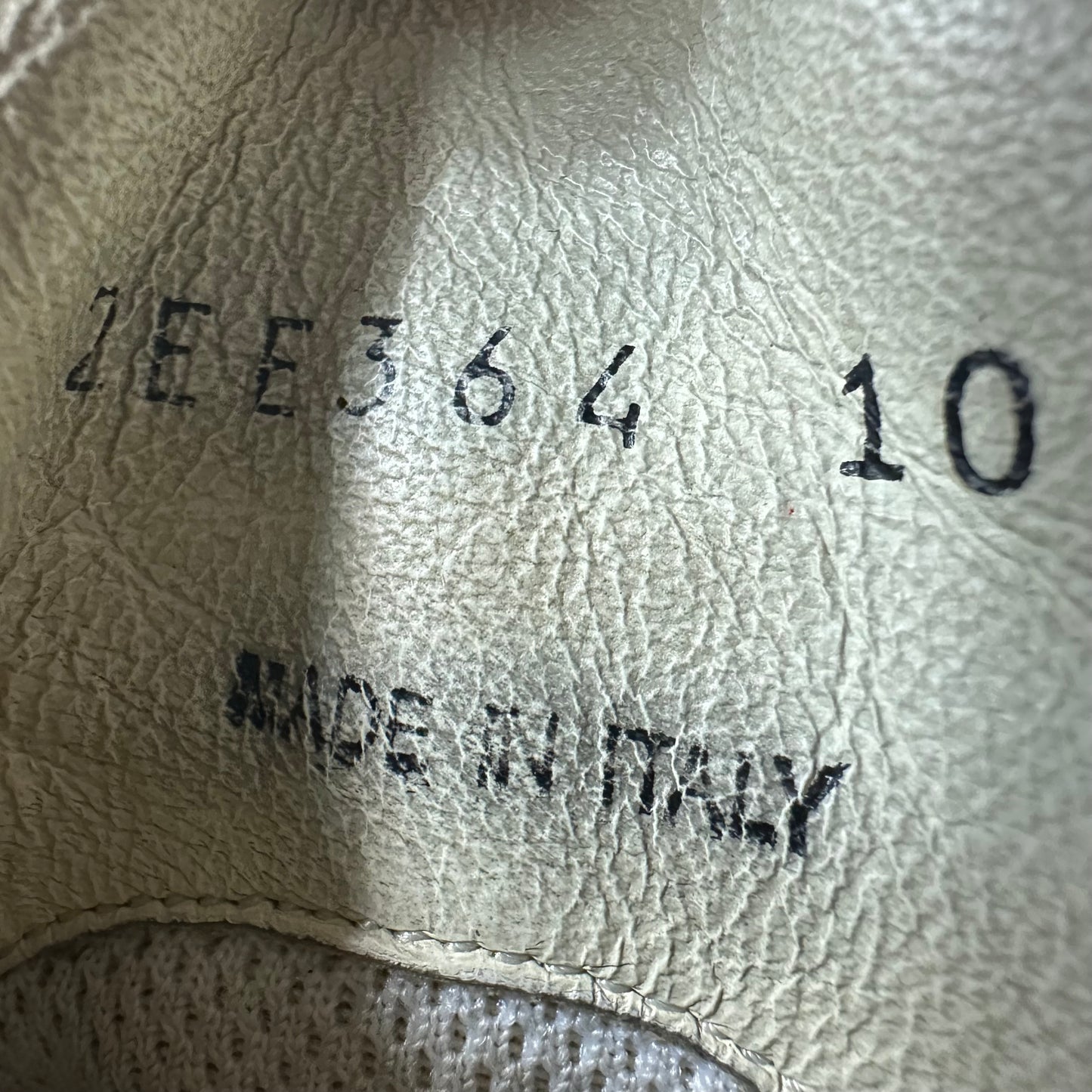 Prada Downtown Leather Yellow White Sneaker Sz 10
