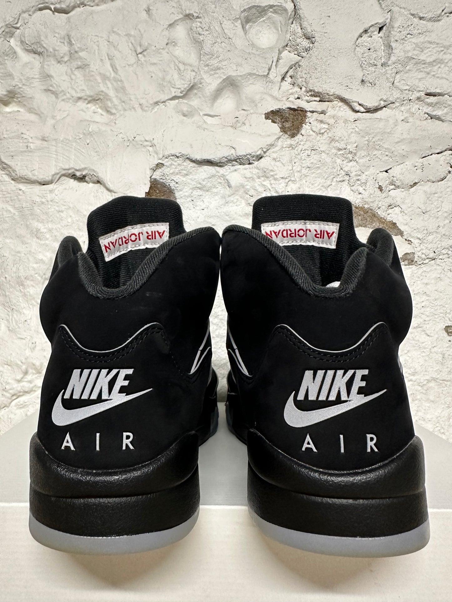 Air Jordan 5 Black Metallic Reimagined Sz 9.5